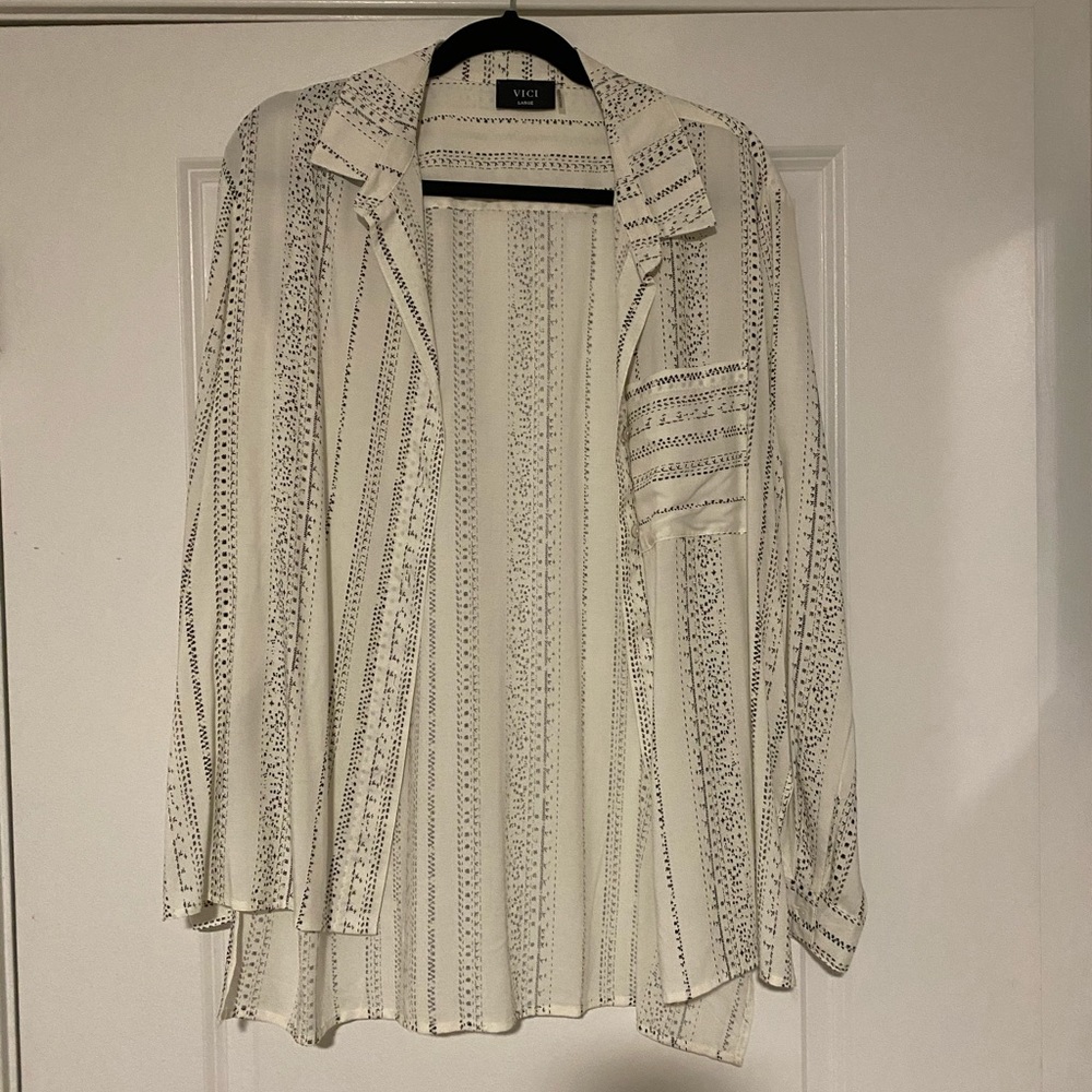 Patterned Button Down